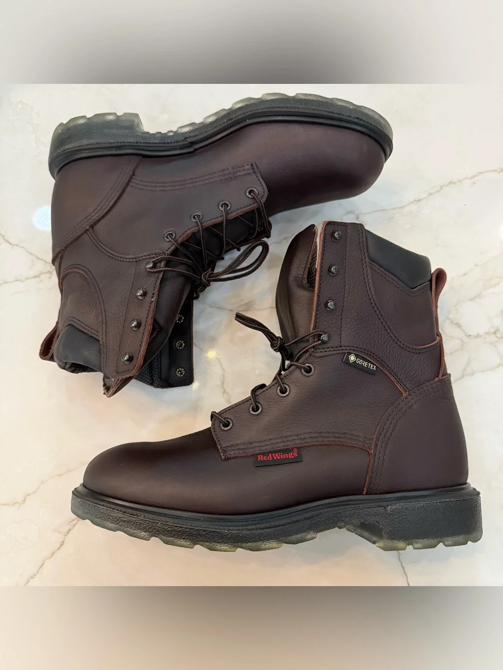 Red Wing 914 Supersole 2.0 Waterproof Work Boots 8” (Soft Toe) Size 10 Gore-Tex